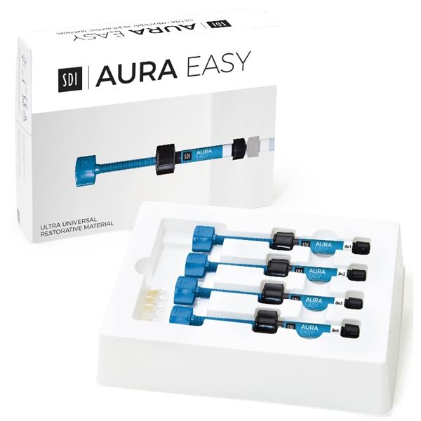 Aura Easy Intro Kit 4x4g + Shade Guide