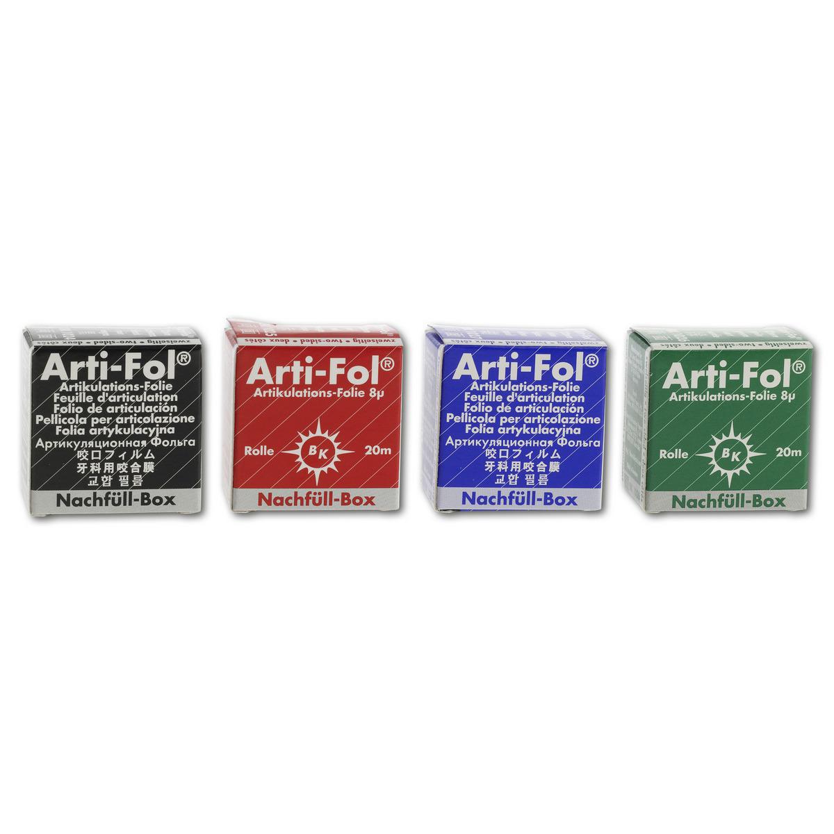 Arti-Fol 8µ Double-Sided Red 22mm x 20m Roll