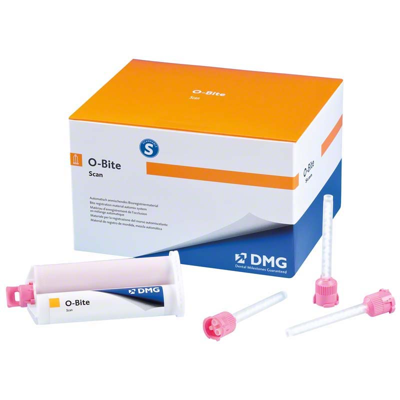 O-Bite 8x50ml Cartridges + 50 Mixing Tips
