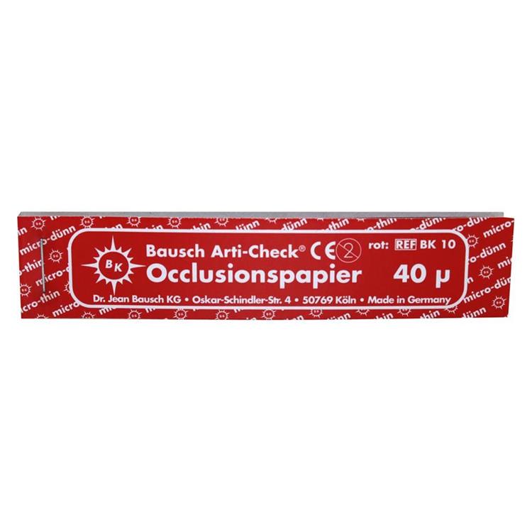 Arti-Check Micro-Thin 40µ Red Strips 200pcs
