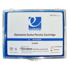 Elements Gutta Percha Cartridge 25GA Light Body 10pcs