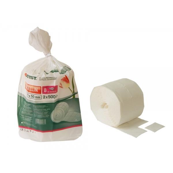 B-CELLIN Cellulose Cotton Squares Non-Sterile 4x5cm 1000pcs