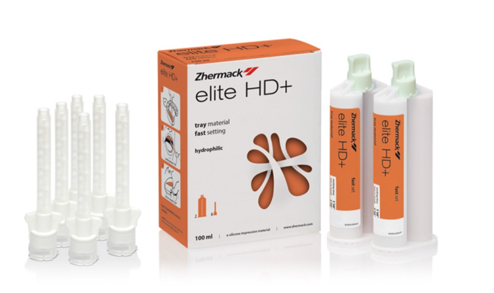 Elite HD+ Tray Material Heavy Body 2x50ml Cartridges