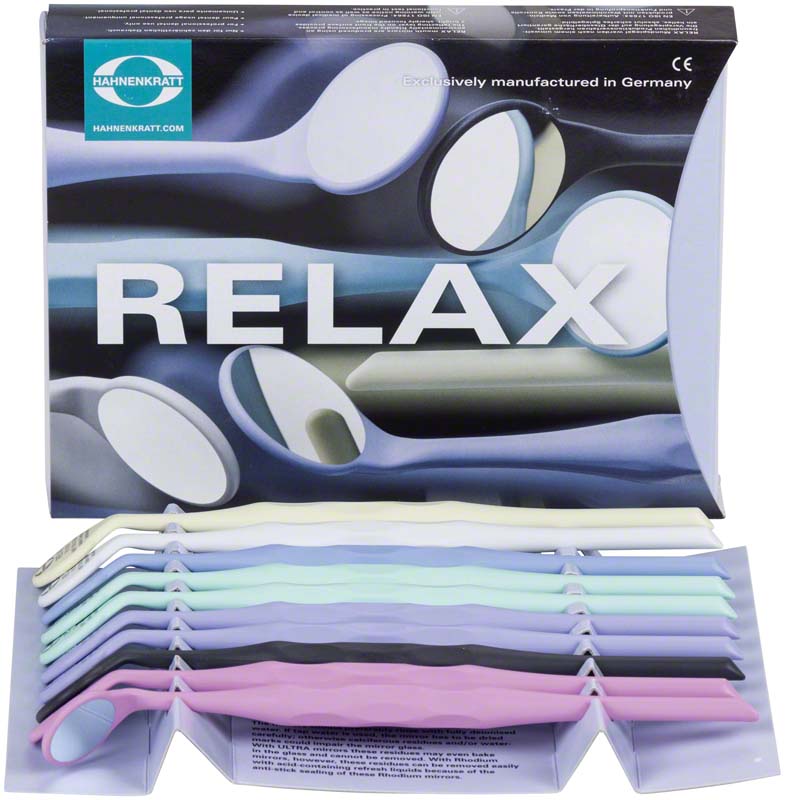 Relax FS Ultra Dental Mirror 22mm Mixed Colors