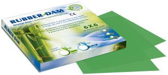 Rubber Dam Heavy Mint 0.22mm 36pcs
