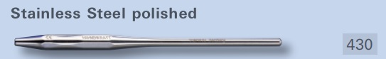 Dental Mirror Handle Ergonomic Polished